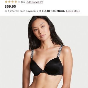 Very sexy shine strap push up bra Victoria secret